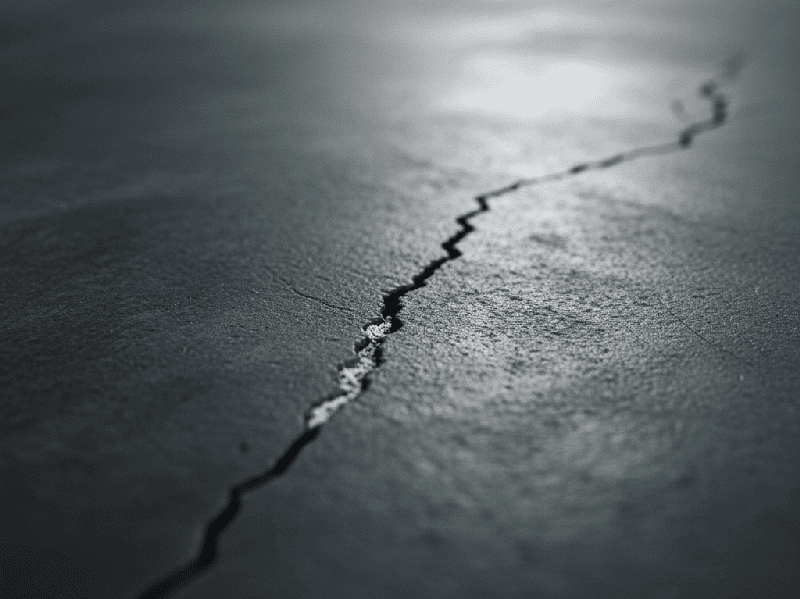 Concrete cracks