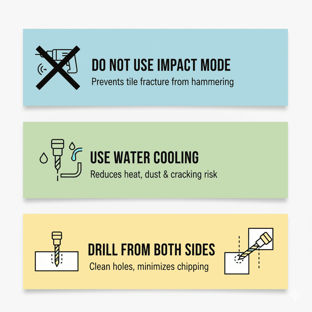 Precautions for Using Vacuum Soldering Drill Bits