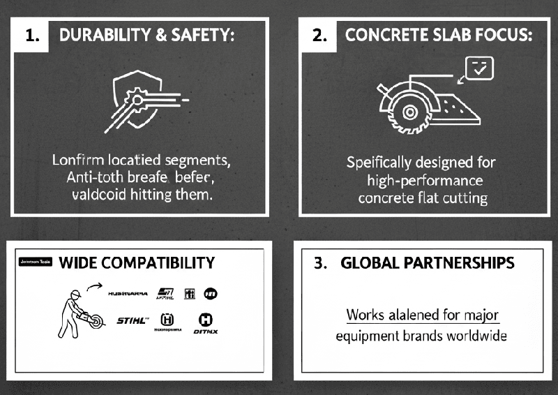 Choose Johnsontools diamond saw blades