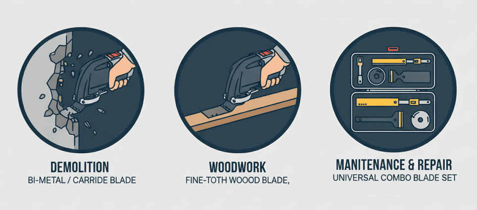 Using oscillating tool is a common practice.