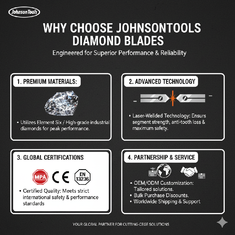 Johnsontools Diamond Saw Blades