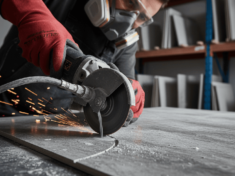 Angle grinder + Special tile cutting blade