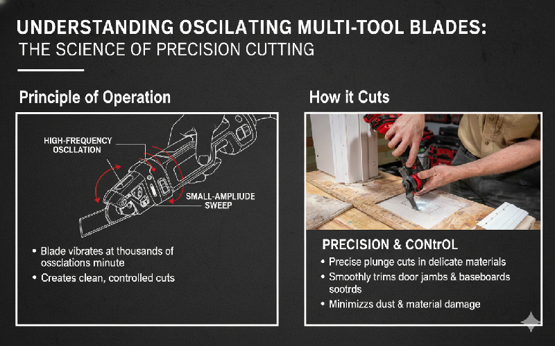 Understand the multi-functional vibrating tool blade