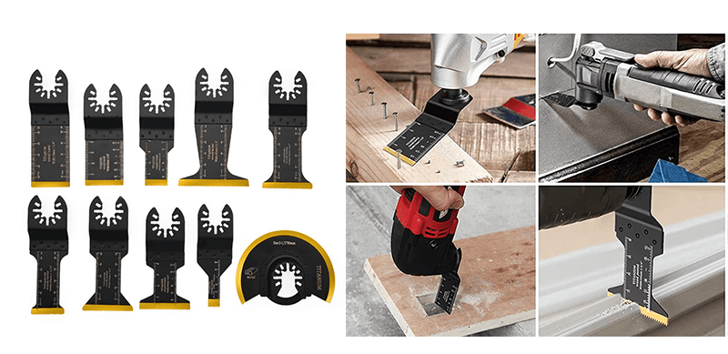 Multifunctional oscillating blade carbide