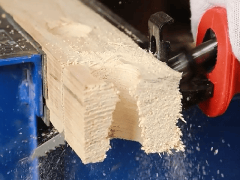 Selection of reciprocating saw blades