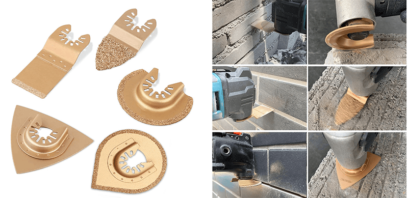 Multifunctional vibrating blade Diamond-Grit