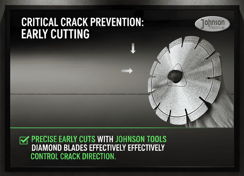 Early use of diamond blades