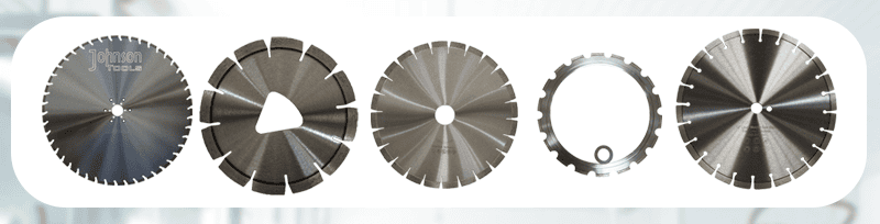 Different categories of diamond saw blades