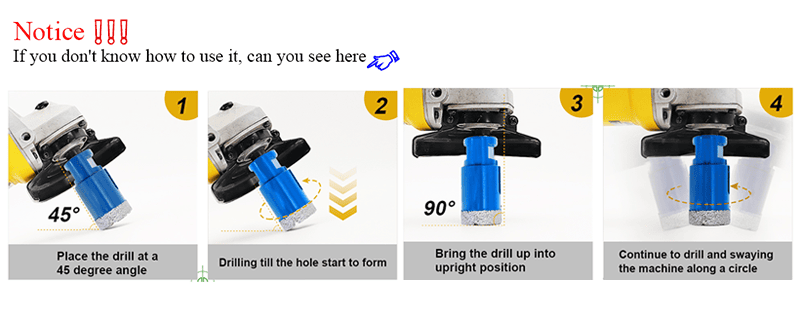 Use of brazed drill bits