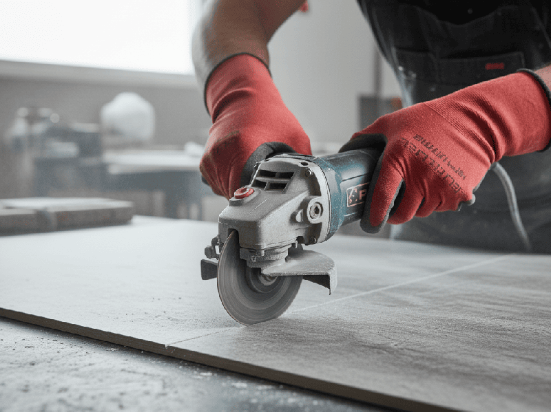 Grinding machine cutting process