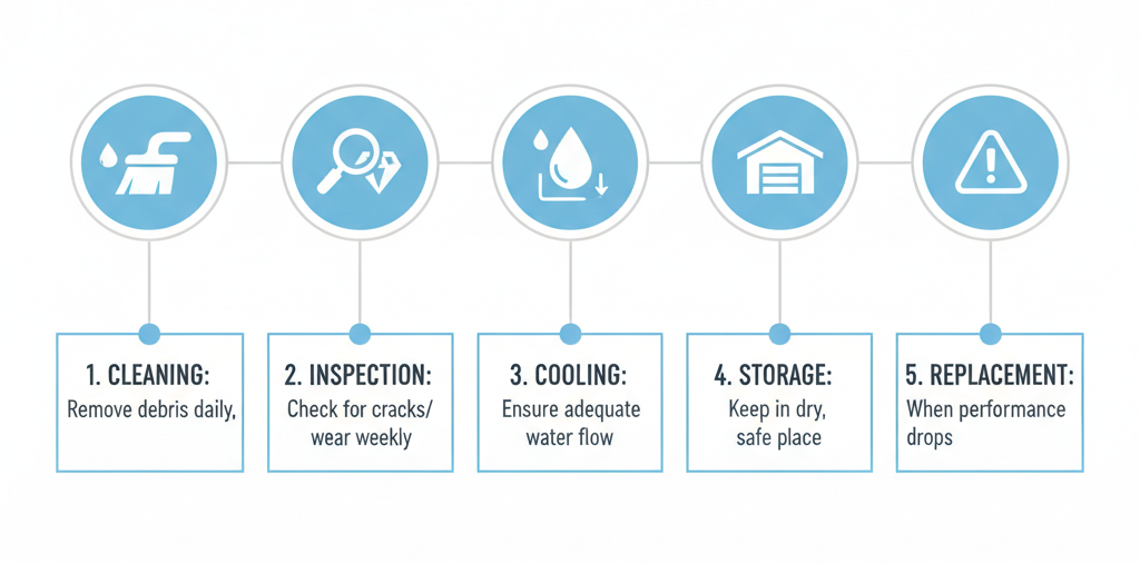 Maintenance Tips to Extend Blade Life
