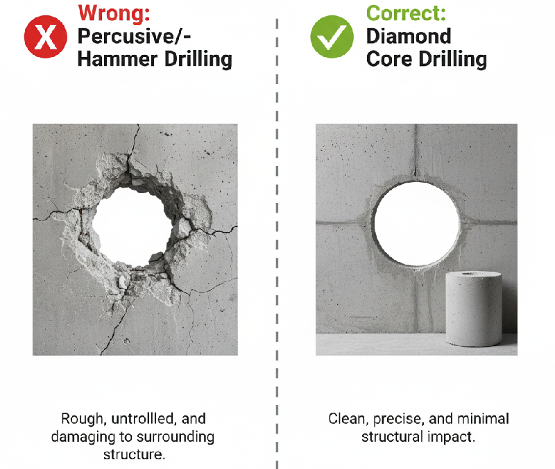 Diamond drill bit comparison