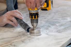 Granite Countertop drilling