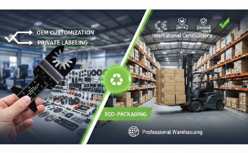 JohnsonTools Oscillating Multi-functional Blade Cutting Hard Materials