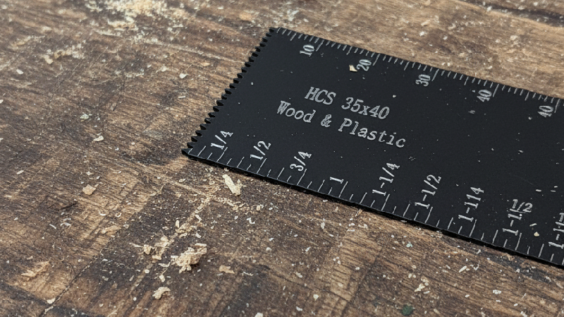 Multifunctional oscillating blade HCS tooth