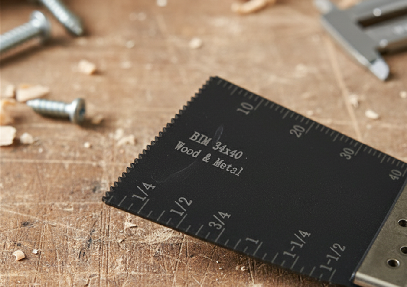 Multifunctional oscillating blade with BIM teeth