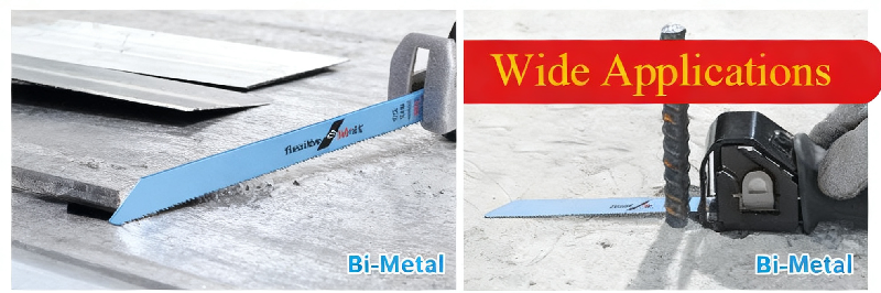 To Reciprocating Saw Blades for metal Cutting
