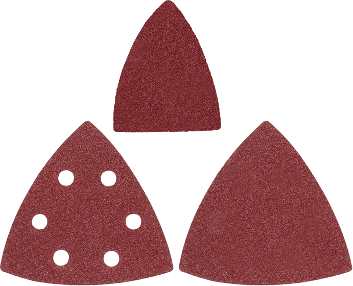 Oscillating tool scraper blade designed for removing adhesives, caulk, and paint from surfaces.